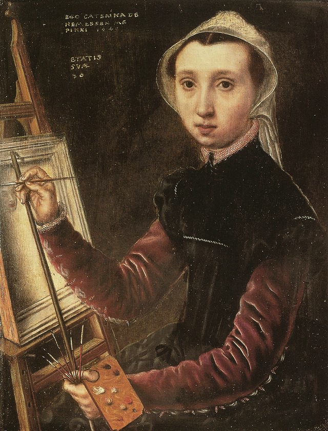 Self-portrait. Van Hemessen.