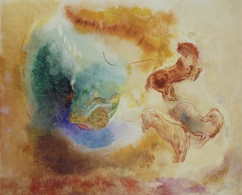 The Fall of Phaeton.  Redon.