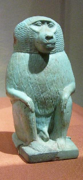 thoth as baboon